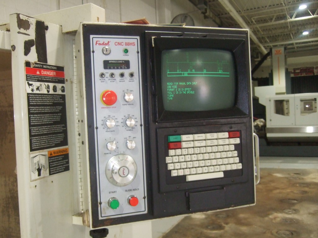 Fadal VMC-5020AHT, Machine ID: 8087